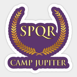 camp jupiter gold edition Sticker